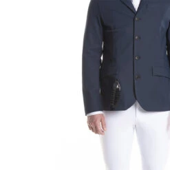 Oscar & Gabrielle Men's Jean Light Show Jacket -Best Equestrian Shop OG Jean blu2