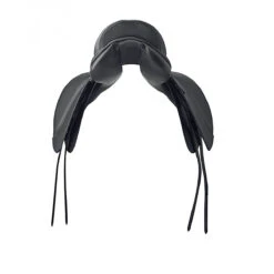 Prestige Lucky Dressage Idol Saddle -Best Equestrian Shop Prestige Lucky.Drsg .Idol Blk Back