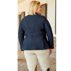 RJ Classics Harmony Ladies Plus Mesh Show Coat -Best Equestrian Shop RJ.Classics Womens.Harmony.Plus Back LS
