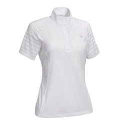 Ariat Women's Aptos Vent Show Shirt -Best Equestrian Shop S17 WMS ENGL Couto 10019314 ghost front