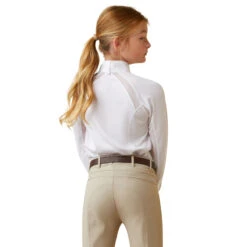 Ariat Girl's Sunstopper Pro 2.0 Show Shirt -Best Equestrian Shop S23 YTH ENGL 10043407 back
