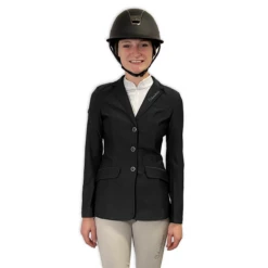 Samshield Women's Florida Show Jacket -Best Equestrian Shop SS Florida Blk1