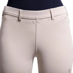 Samshield Women's Jully Knee Patch Breeches -Best Equestrian Shop Sam Jully sand6