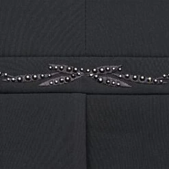 Samshield Women's Frac Crystal Flower Shadbelly 16 Samshield Women's Frac Crystal Flower Shadbelly -Best Equestrian Shop Samshield Frac.Crysta.Flower Anthracite Detail