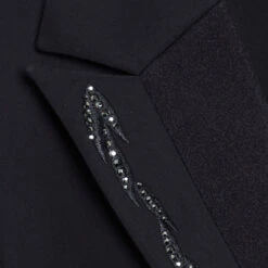 Samshield Women's Frac Crystal Flower Shadbelly 19 Samshield Women's Frac Crystal Flower Shadbelly -Best Equestrian Shop Samshield Frac.Crysta.Flower Black Detail