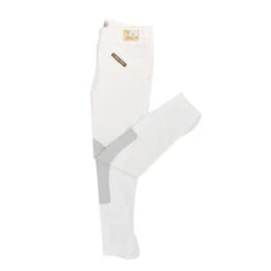 Tailored Sportsman Low Rise Front Zip Trophy Hunter Breeches -Best Equestrian Shop T.Sports 1967 wht gry 3