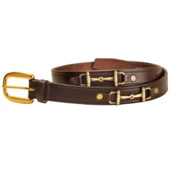 Tory Leather Bit Belt 7 Tory Leather Bit Belt -Best Equestrian Shop Tory 2198 HavanBitBelt