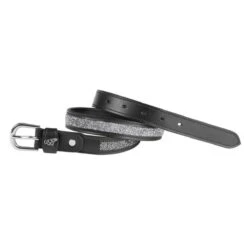 USG Mosaik Belts 6 USG Mosaik Belts -Best Equestrian Shop UB010 KL.USG Mosaik.Belt Blk.w.Silver Front