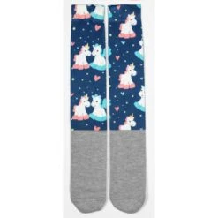 USG Happy Print Soft Socks 9 USG Happy Print Soft Socks -Best Equestrian Shop US3000 KL.USG Happy.Print .Socks Pegasus.Unicorn Front