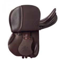 Prestige Versailles Saddle 7 Prestige Versailles Saddle -Best Equestrian Shop Versailles saddle tobacco underflap