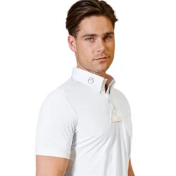 Vestrum Men's Budoni Short Sleeve Show Shirt -Best Equestrian Shop Ves Budoni 11