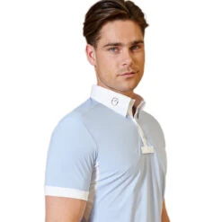 Vestrum Men's Budoni Short Sleeve Show Shirt -Best Equestrian Shop Ves Budoni 70 4
