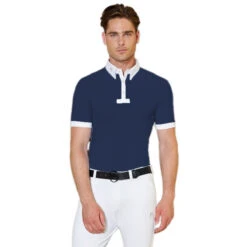 Vestrum Men's Budoni Short Sleeve Show Shirt -Best Equestrian Shop Ves Budoni 79