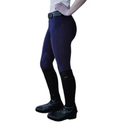 Vestrum Women's Lorient Knee Patch Breeches -Best Equestrian Shop Ves Lorient Bblue1