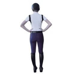 Vestrum Women's Lorient Knee Patch Breeches -Best Equestrian Shop Ves Lorient Bblue2