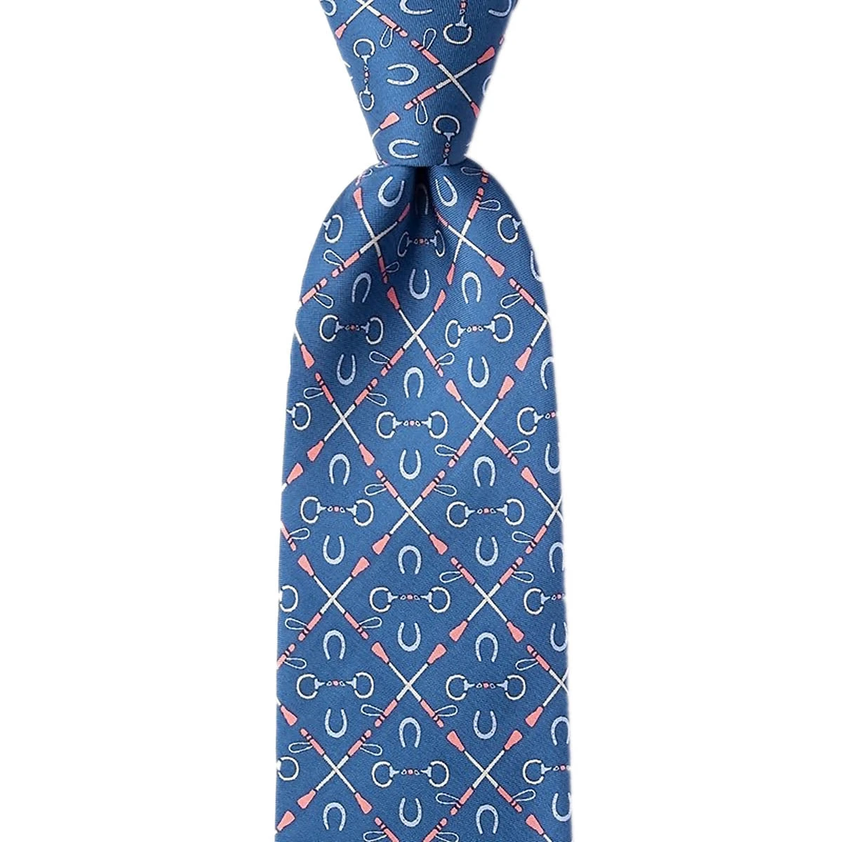 Wild Attire Inc. Cream Of The Crop Blue Silk Tie 2 Wild Attire Inc. Cream Of The Crop Blue Silk Tie - Image 2