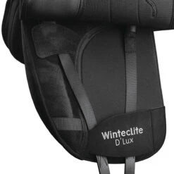 WintecLite Dressage D'Lux Saddle With HART -Best Equestrian Shop WL DressageDlux GirthingSystem Blk