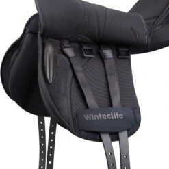WintecLite Pony All Purpose Saddle With HART -Best Equestrian Shop WL PonyAllPurpose girthingsystem blk