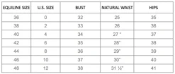 Equiline GwentyG Women's Show Coat 35 Equiline GwentyG Women's Show Coat -Best Equestrian Shop WOmens Coat size chart 1 1ab3a624 987f 4c31 ab67 e4fc9f352dfe