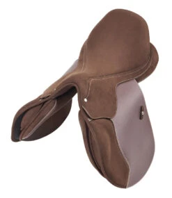 Wintec Pro Jump RearFB Saddle With HART -Best Equestrian Shop W ProJump Topdown Brn
