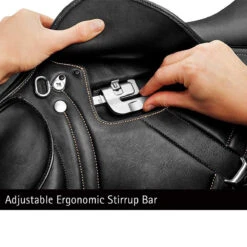 Bates Advanta Saddle With HART 29 Bates Advanta Saddle With HART -Best Equestrian Shop black2 84769.1589998231.1280.1280