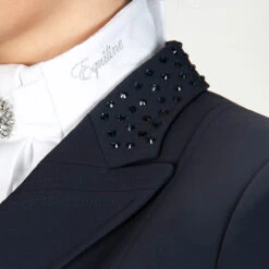 Equiline Women's Marilyn Dressage Tail Coat In X-Cool Evo -Best Equestrian Shop black9 32767.1583545753.1280.1280