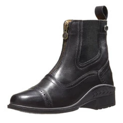 Ovation Tuscany Ladies Zip Paddock Boot -Best Equestrian Shop black 57097.1588874563.1280.1280
