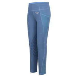 TuffRider Children's Minerva EquiCool Tights -Best Equestrian Shop blue 02701.1587157084.1280.1280