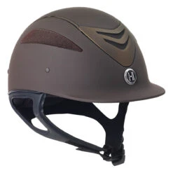 One K Defender Helmet -Best Equestrian Shop brown matte 58515.1590169349.1280.1280