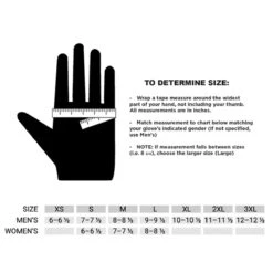 RSL By USG Good Luck Gloves -Best Equestrian Shop glovesizemeasurechart 89b1bc26 809f 45d4 bddc ab3c9d57655a