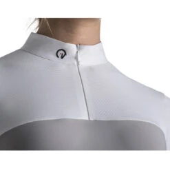 EGO 7 Women's Lace Top Long Sleeve -Best Equestrian Shop greywhite 07548.1583424958.1280.1280