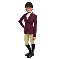 Equiline GwentyG Women's Show Coat 25 Equiline GwentyG Women's Show Coat -Best Equestrian Shop gwentyg plum 1