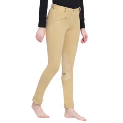 TuffRider Ladies Cotton Jodhpurs -Best Equestrian Shop light tan3 64751.1588622483.1280.1280