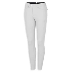 Samshield Women's Mathilde Knee Patch Breeches -Best Equestrian Shop mathilde white1