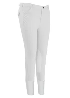 TuffRiderMen's Patrol Knee Patch Breeches -Best Equestrian Shop patrolwhite
