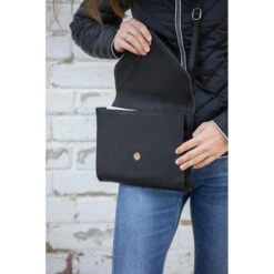 Penelope Laure Clutch -Best Equestrian Shop pochette laure noir 2