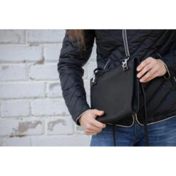 Penelope Laure Clutch -Best Equestrian Shop pochette laure noir 4