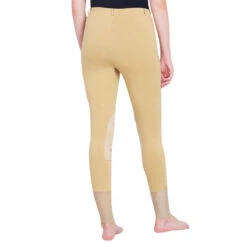 TuffRider Ladies Starter Lowrise Pull On Knee Patch Breeches -Best Equestrian Shop tan2 14680.1583511668.1280.1280