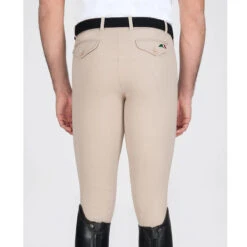 Equiline Men's Grafton Knee Patch Breech -Best Equestrian Shop tan2 91741.1585165977.1280.1280