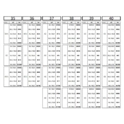 Tucci Sofia Tall Boots -Best Equestrian Shop tuccisofiasizechart2