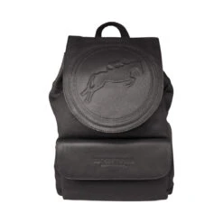 Tucker Tweed Brandywine Backpack -Best Equestrian Shop tucker tweed equestrian brandywine backpack hunter jumper leather handbags hunter jumper blk