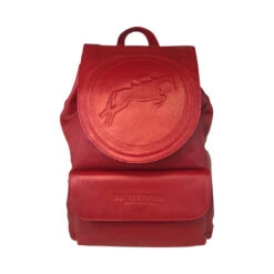 Tucker Tweed Brandywine Backpack -Best Equestrian Shop tucker tweed equestrian brandywine backpack hunter jumper leather handbags hunter jumper red