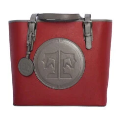 Tucker Tweed Equestrian James River Carry All Bag 24 Tucker Tweed Equestrian James River Carry All Bag -Best Equestrian Shop tucker tweed the james river carry all signature leather handbags brick slate grey