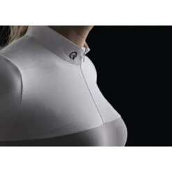 EGO 7 Women's Lace Top Long Sleeve -Best Equestrian Shop whitegrey 61918.1583424958.1280.1280